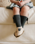 High Rise Bow Socks