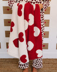 Hearts Plush Blanket