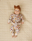 Fall Picnic Kids Jogger Set Cotton Lounge Outfit