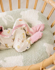 Pink Bunny Ribbed Bamboo Zipper