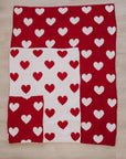 Hearts Plush Blanket