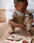 Wooden Tray Puzzle - Bugs
