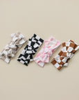 Checkered Headband | Copper