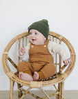 Green Mebie Baby Beanie