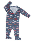 Ironman Zipper Footie