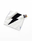 Lightning Bolt Plush Lovey | Black