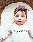 Loved. Organic Baby Bodysuit Long Sleeve