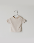 The Raw Edged Tee | Natural