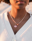 Pink WWJD Necklace Set