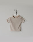 The Raw Edged Tee | Sand