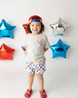USA Retro Charms Croc Shoe Charms | Patriotic 4th of July Accessories for Kids & Adults