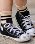 Hudson Crew Socks for Babies, Toddlers & Kids | Neutral Stripe Socks