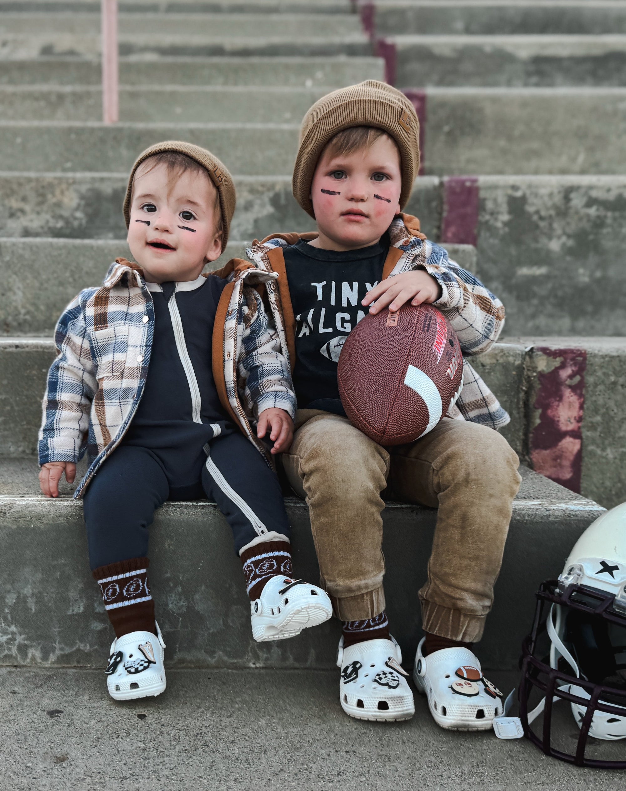 Touchdown Vibes Croc Shoe Charms | Football Shoe Accessories for Kids &amp; Adults