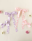 Mod Daisy - Pink | Ribbon Bow