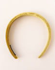 Citron | Velvet Headband