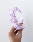 Park Hopper - Purple | Knotted Headband