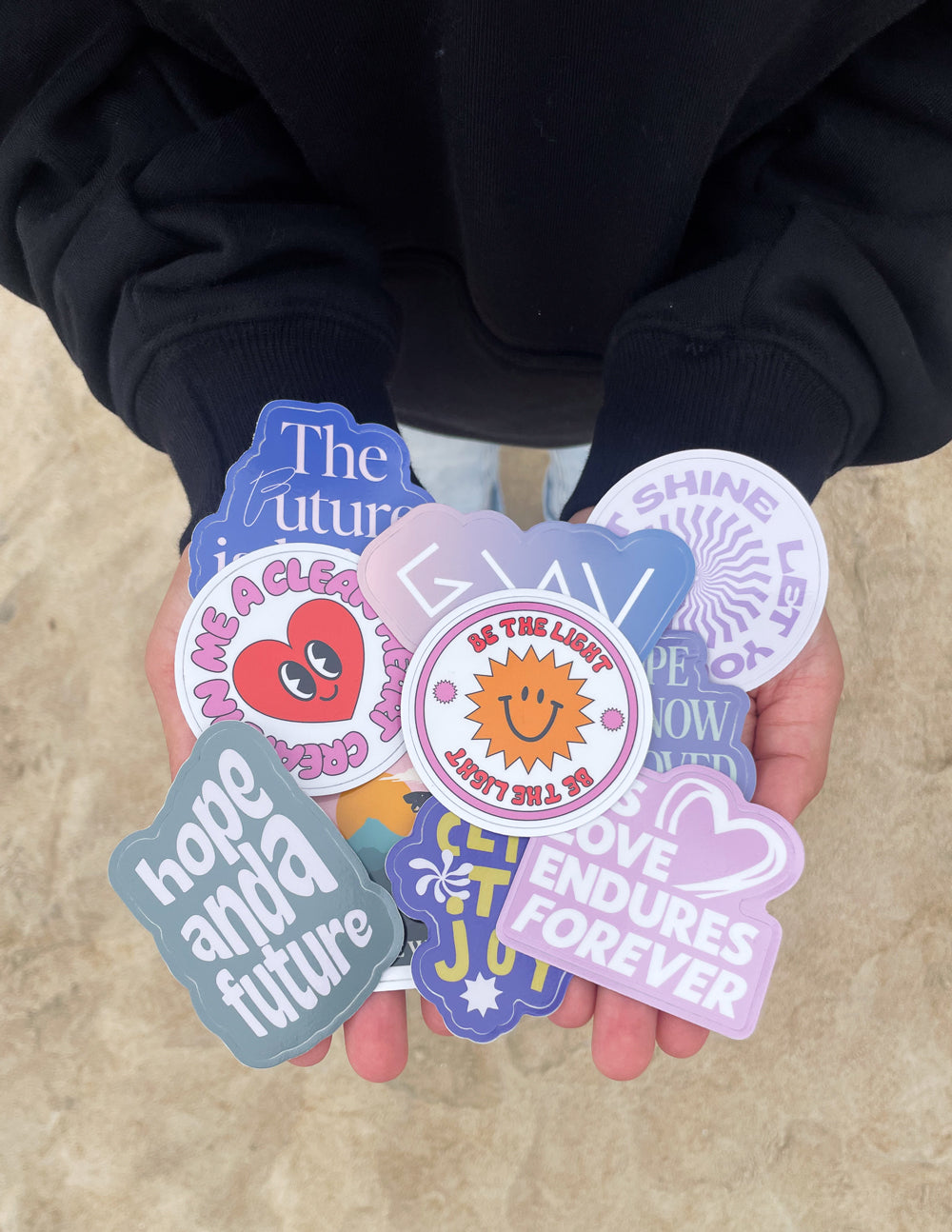 Elevated Faith Sticker Mystery Pack | 10 Christian Stickers Assorted