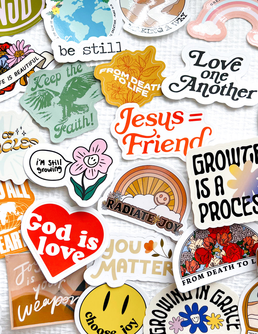 Elevated Faith Sticker Mystery Pack | 10 Christian Stickers Assorted