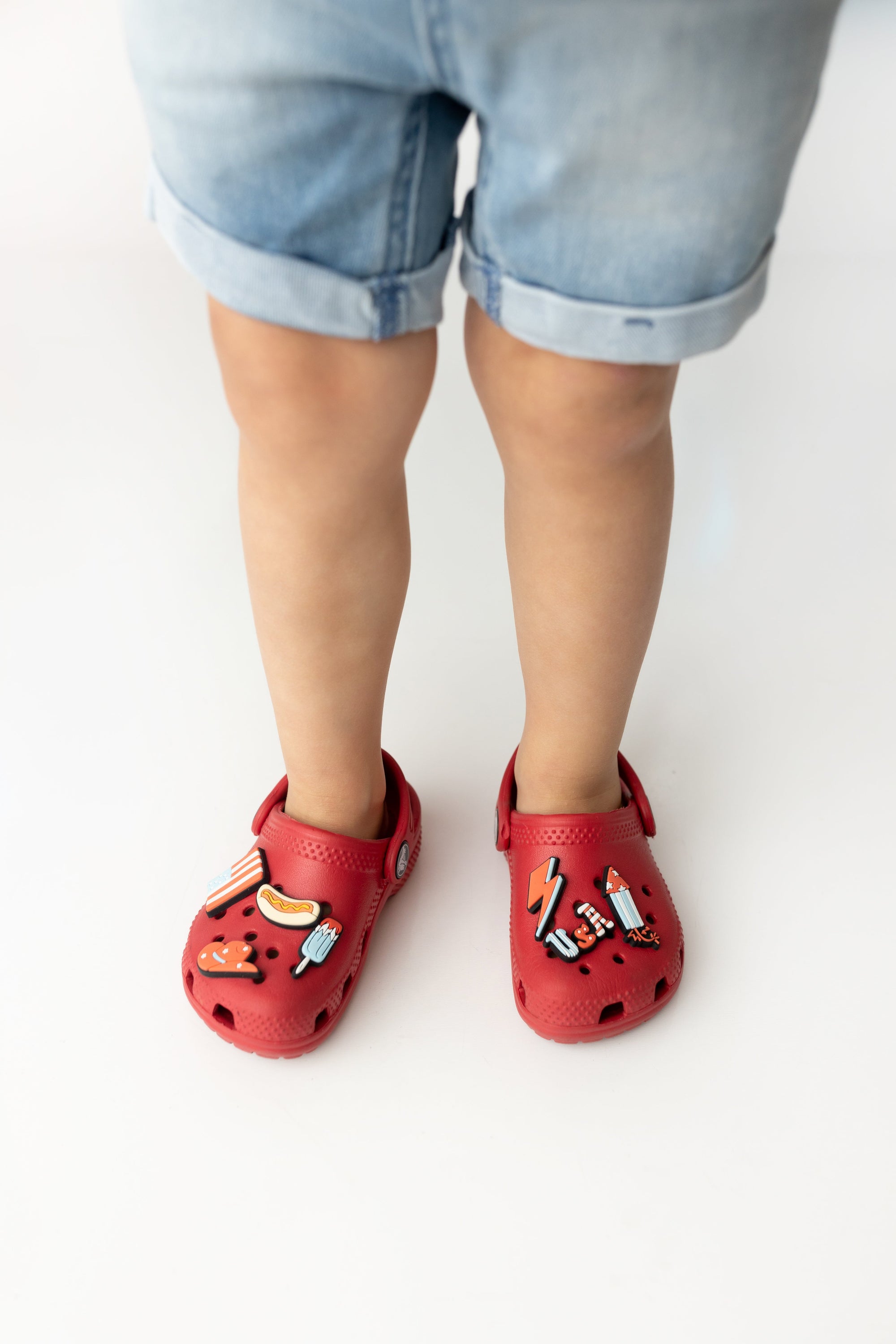 USA Retro Charms Croc Shoe Charms | Patriotic 4th of July Accessories for Kids &amp; Adults