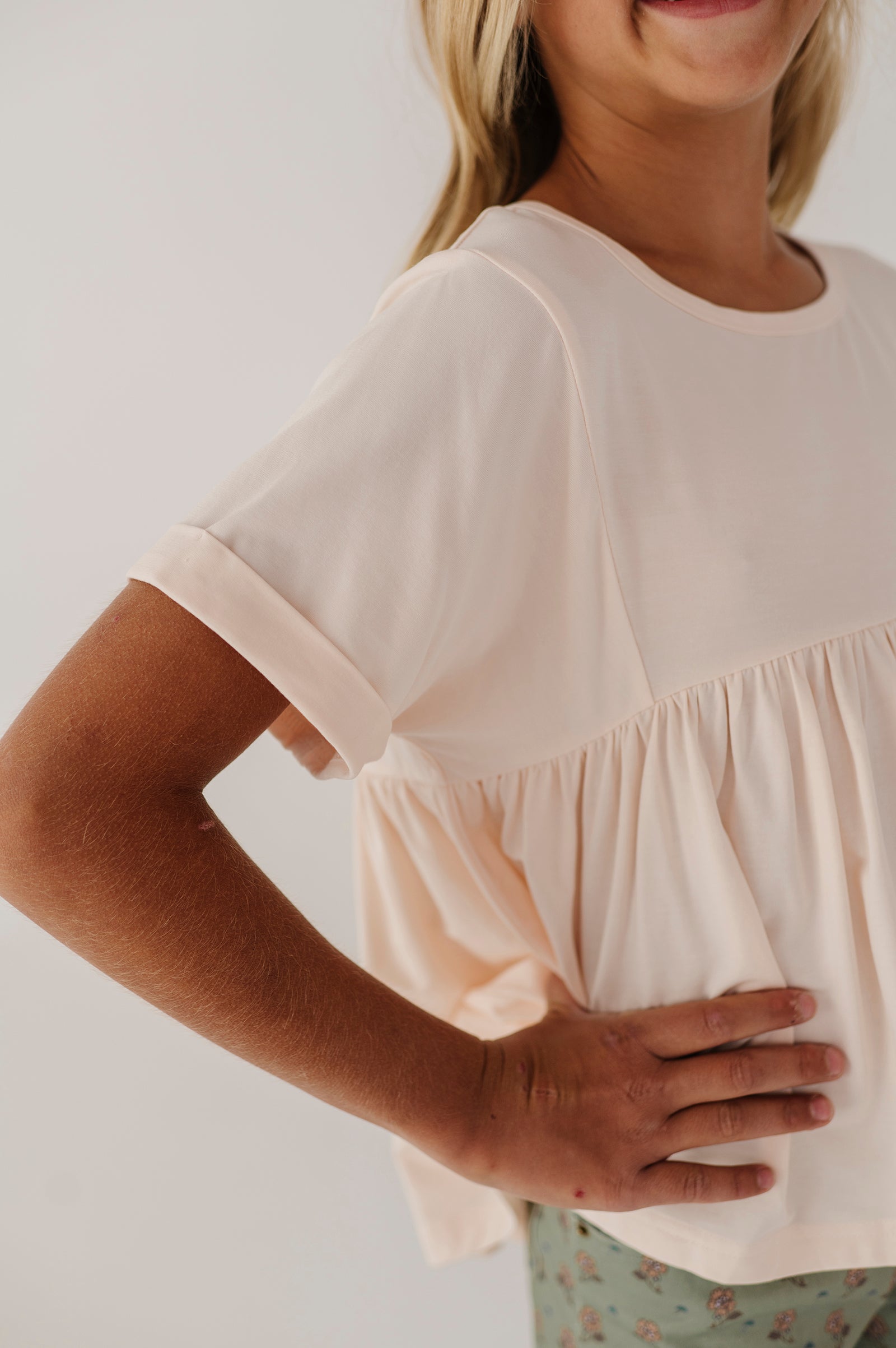 Children Girl Babydoll Top