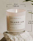 Fraser Fir Soy Candle - White Jar - 11 oz