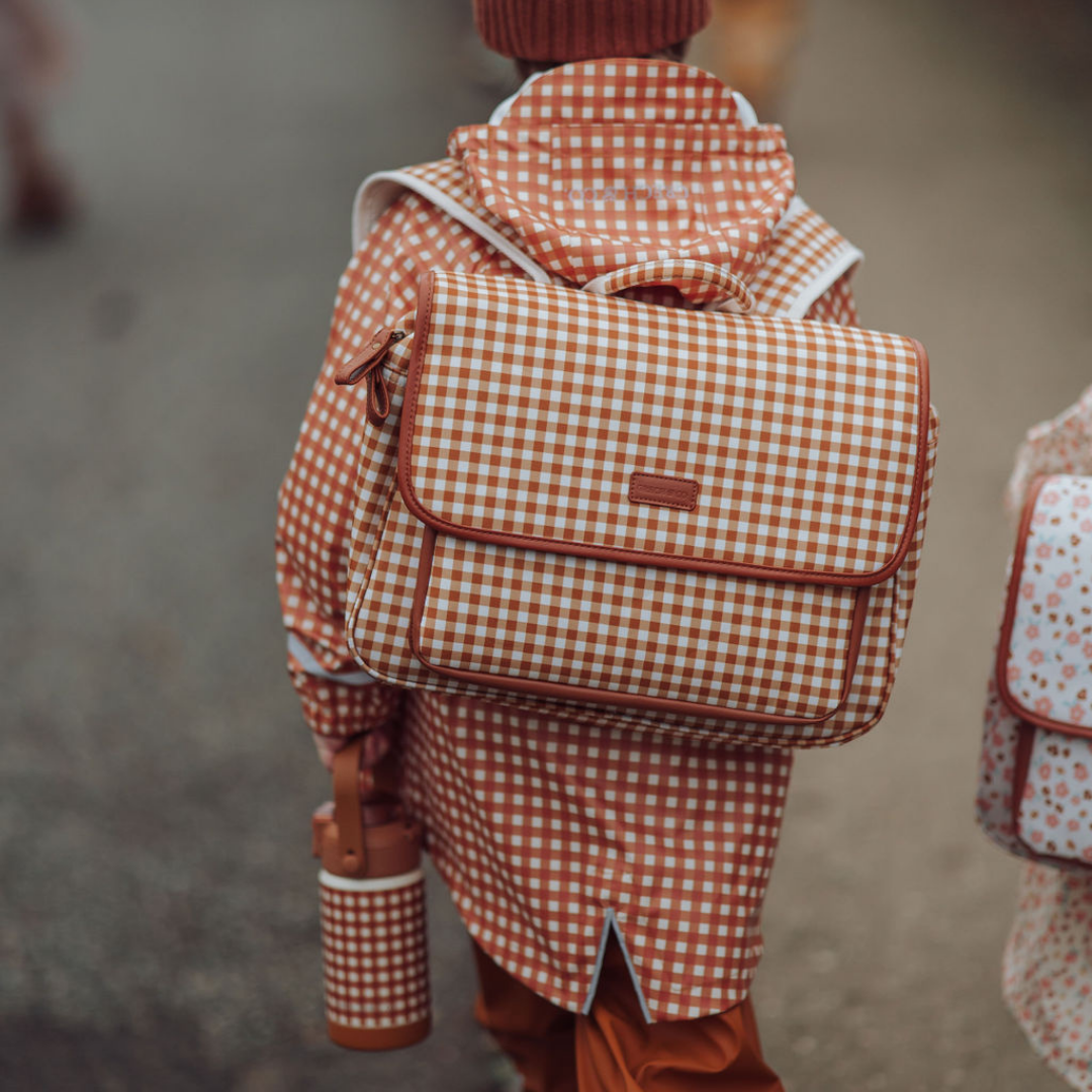 Satchel Backpack Sienna Gingham Kids Backpack