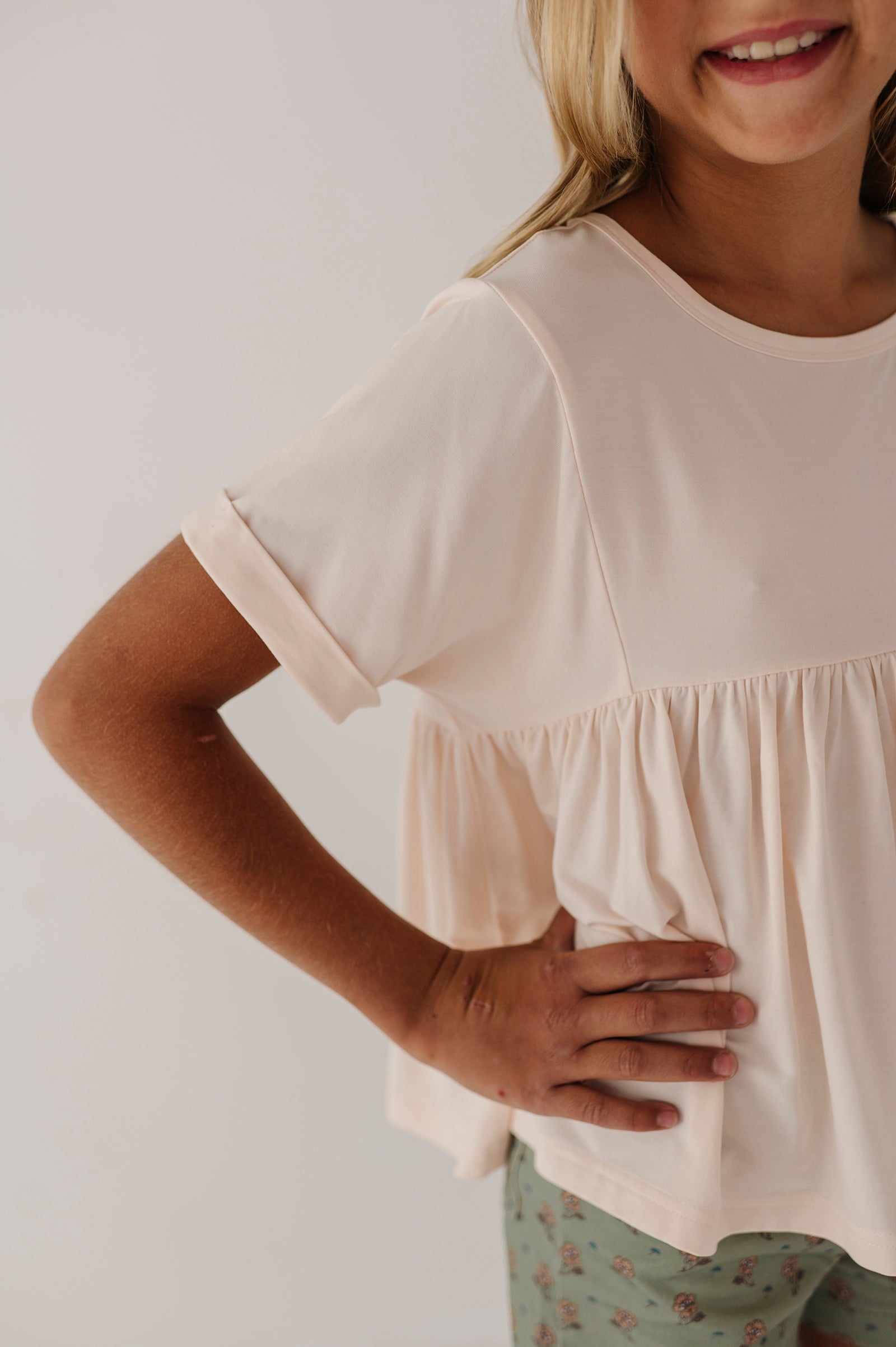 Children Girl Babydoll Top