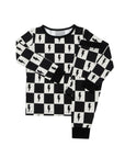 Checks and Bolts Bamboo Kids Two Piece Pajama Set