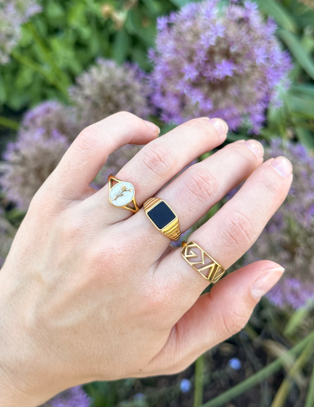 God Is Greater Than the Highs and Lows Ring Christian Faith Statement Ring