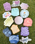 Elevated Faith Sticker Mystery Pack | 10 Christian Stickers Assorted