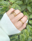 Heart Chain Ring
