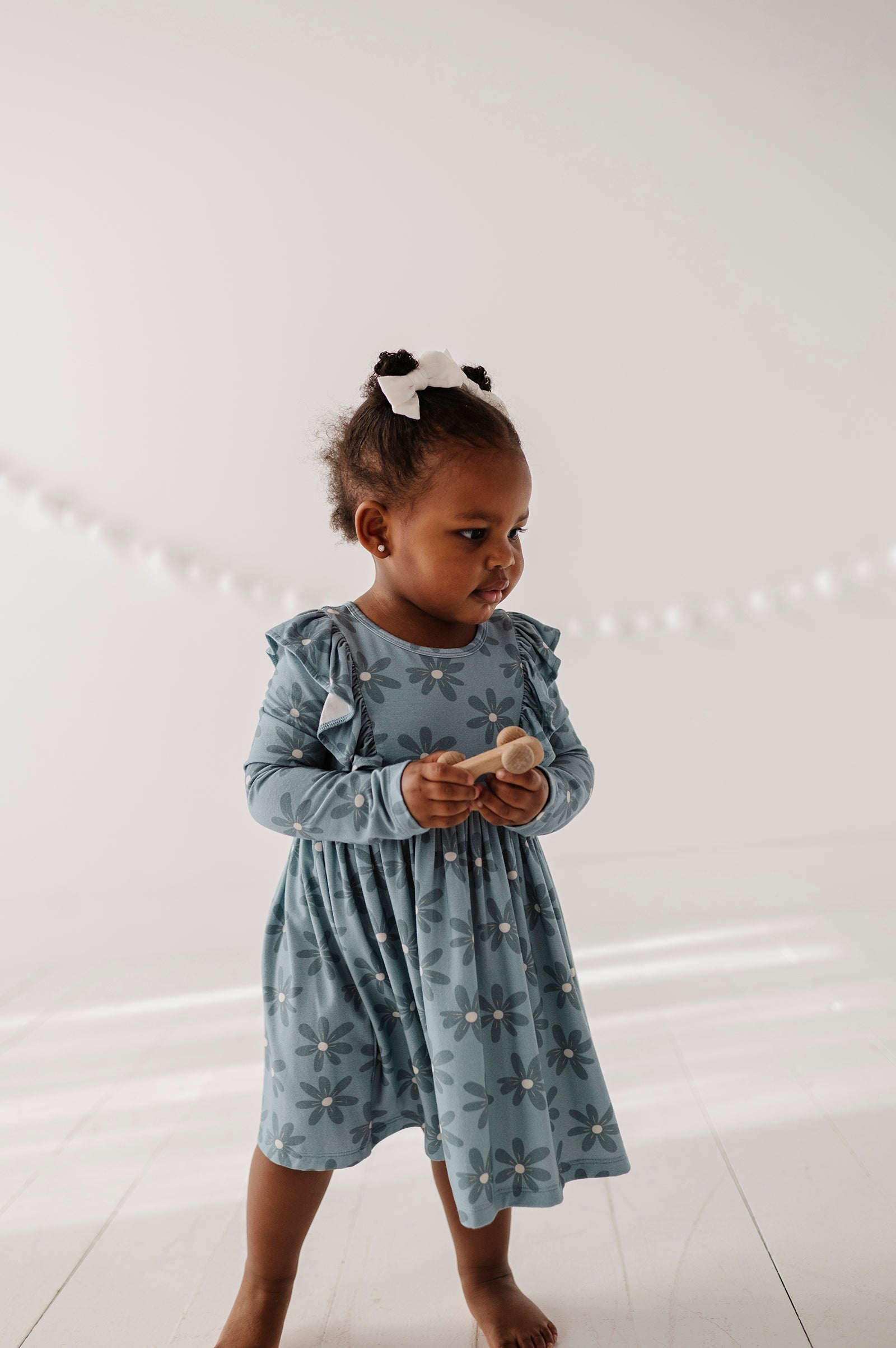 Long Sleeve Ruffle Dress