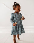 Long Sleeve Ruffle Dress