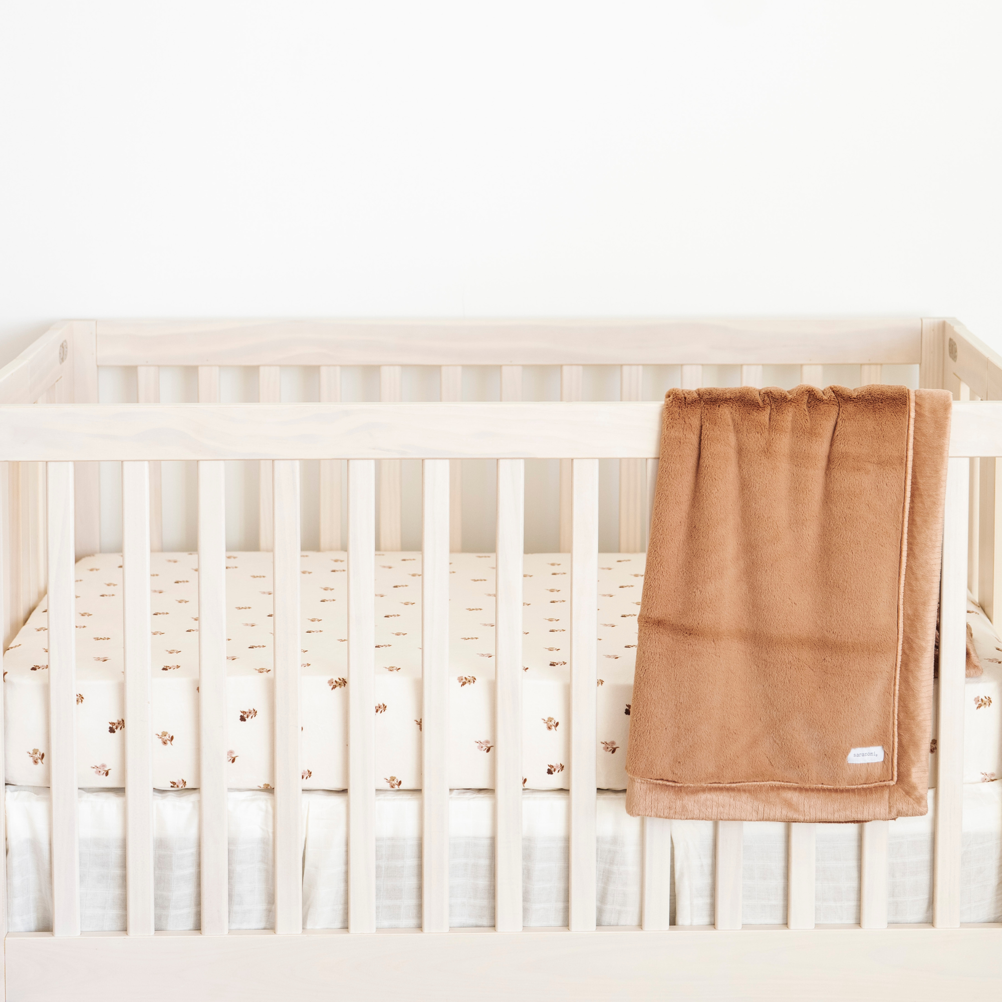 Minky Stretch Luxe Crib Sheets | Ultra Soft Baby Crib Bedding