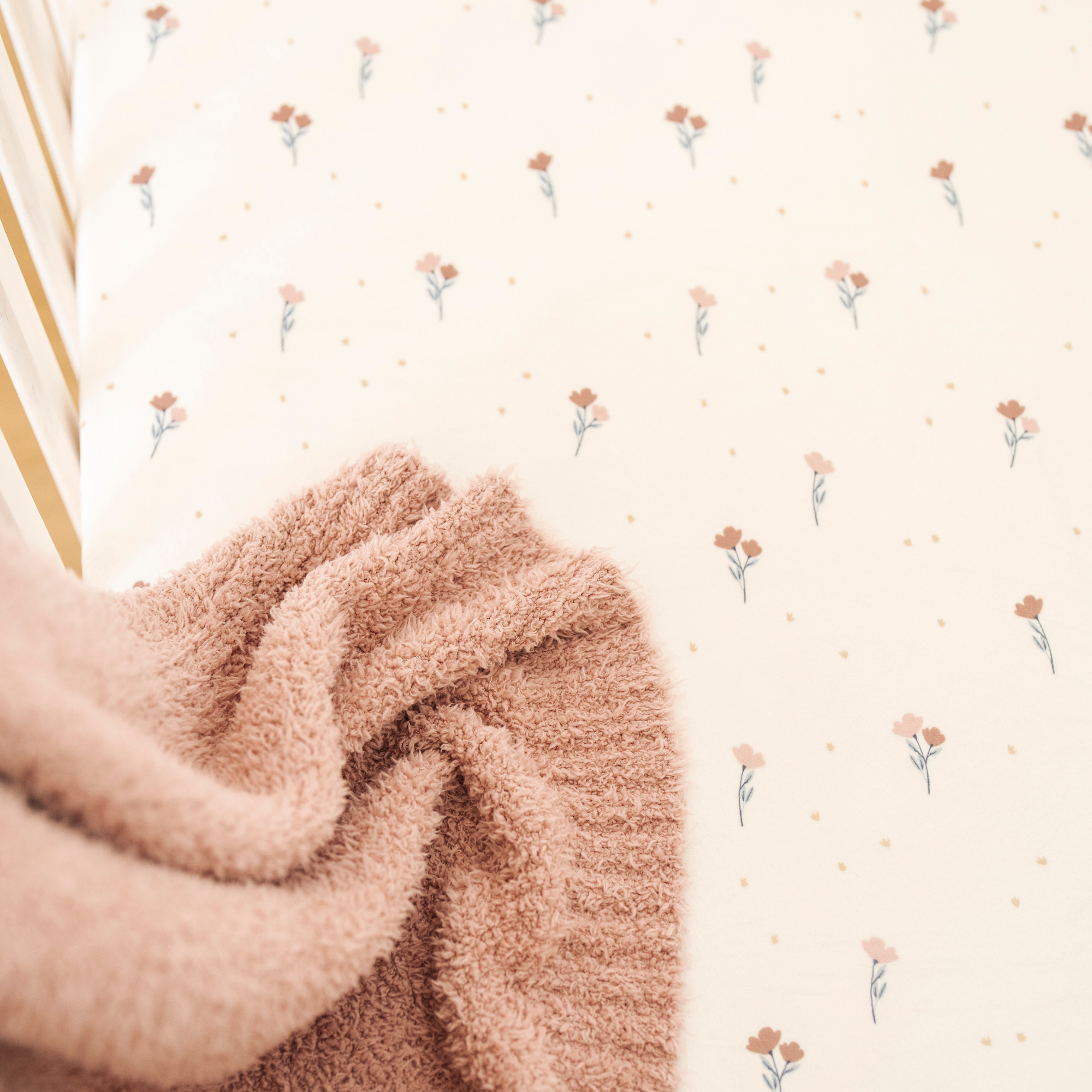 Minky Stretch Luxe Crib Sheets | Ultra Soft Baby Crib Bedding