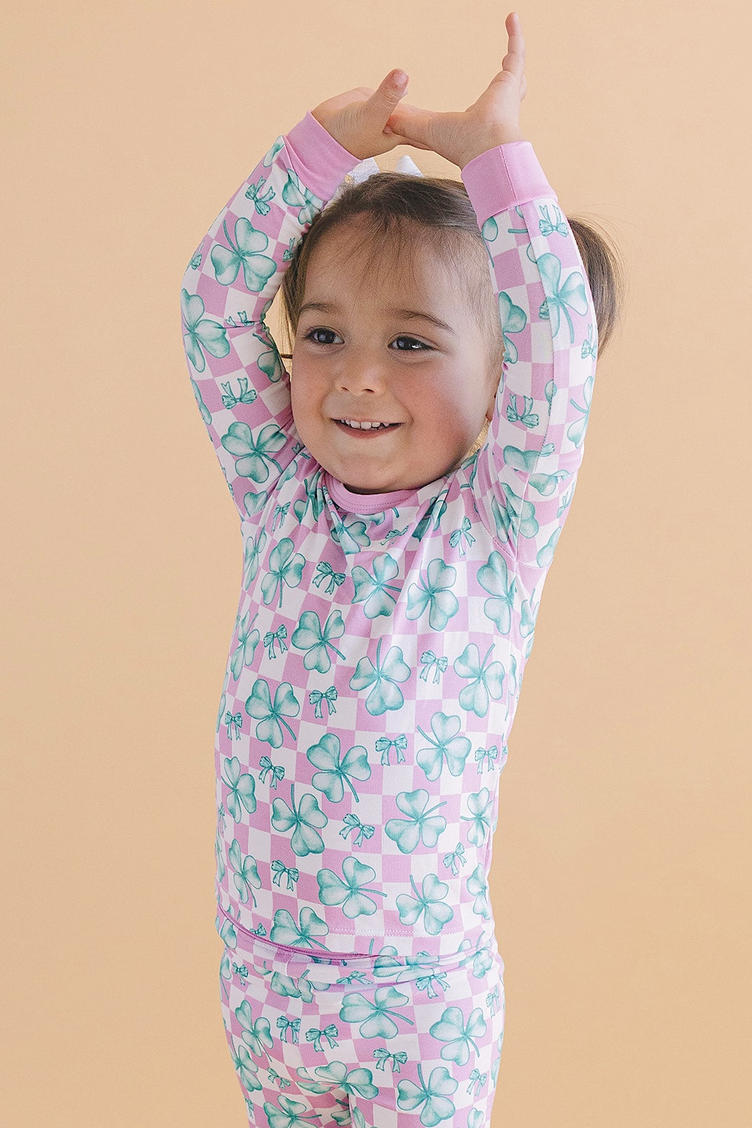 Bamboo Two Piece Set | Shamrock &amp; Bows