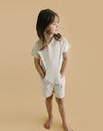 Cargo Shorts Set | Oatmeal