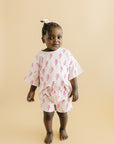 Shorts Set | Pink Bolts