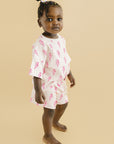 Shorts Set | Pink Bolts