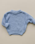 Chunky Knit Sweater | Blue
