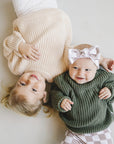 Chunky Knit Sweater | Green