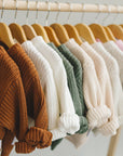 Chunky Knit Sweater | Green