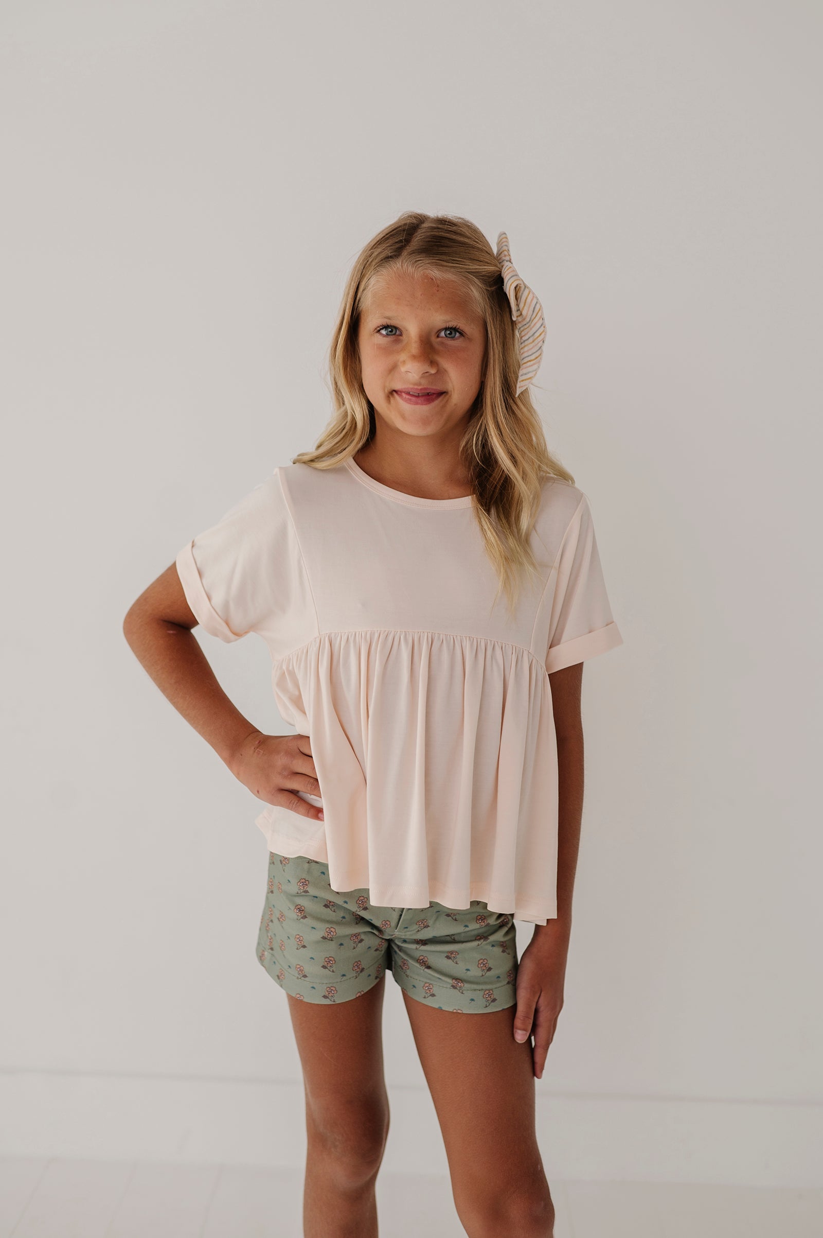 Children Girl Babydoll Top