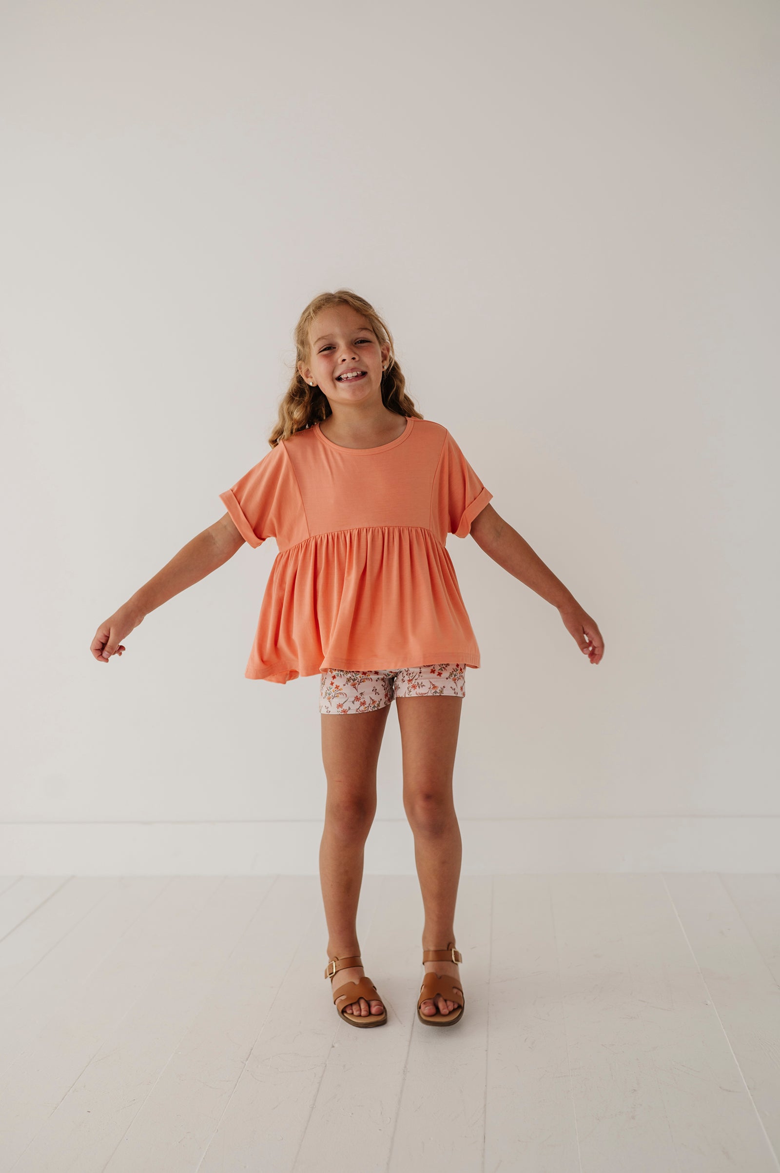 Children Girl Babydoll Top