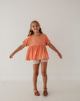 Children Girl Babydoll Top