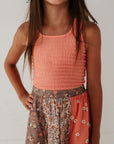 Textured Square Neck Tank