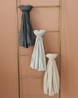 Stone Bamboo Stretch Swaddle
