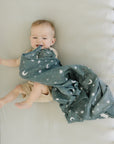 Oatmeal Bamboo Stretch Crib Sheet
