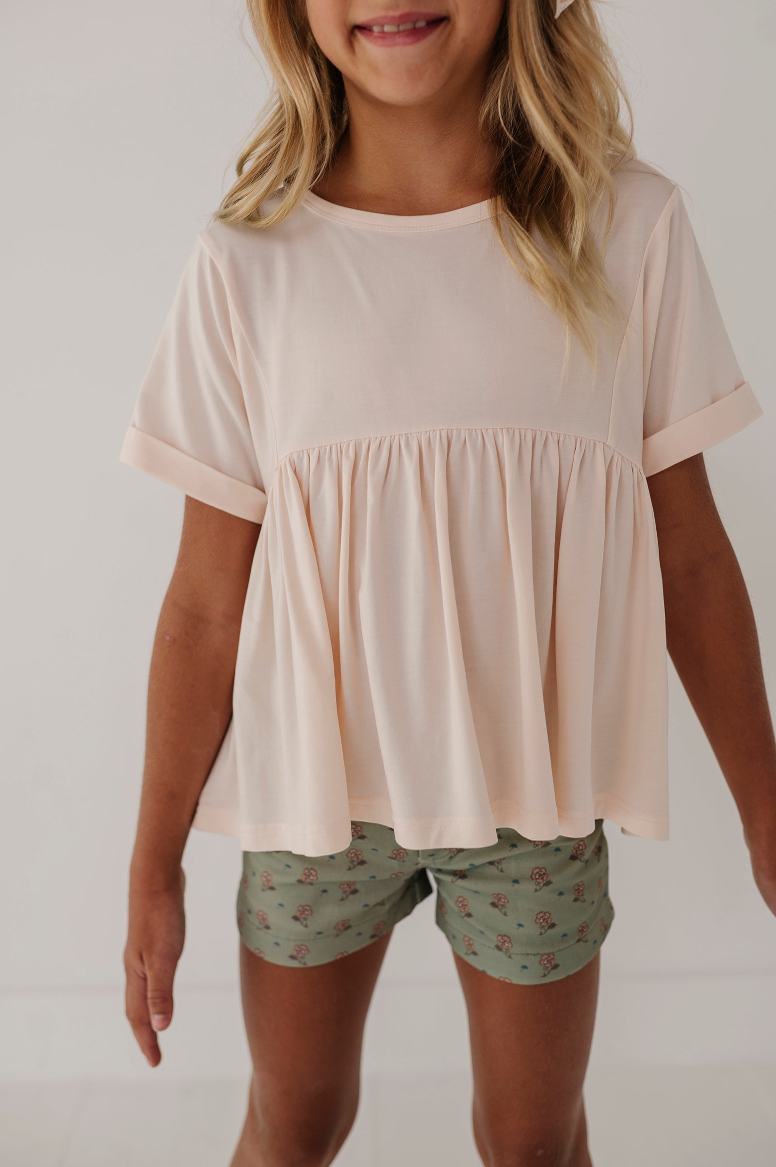 Children Girl Babydoll Top