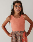 Textured Square Neck Tank